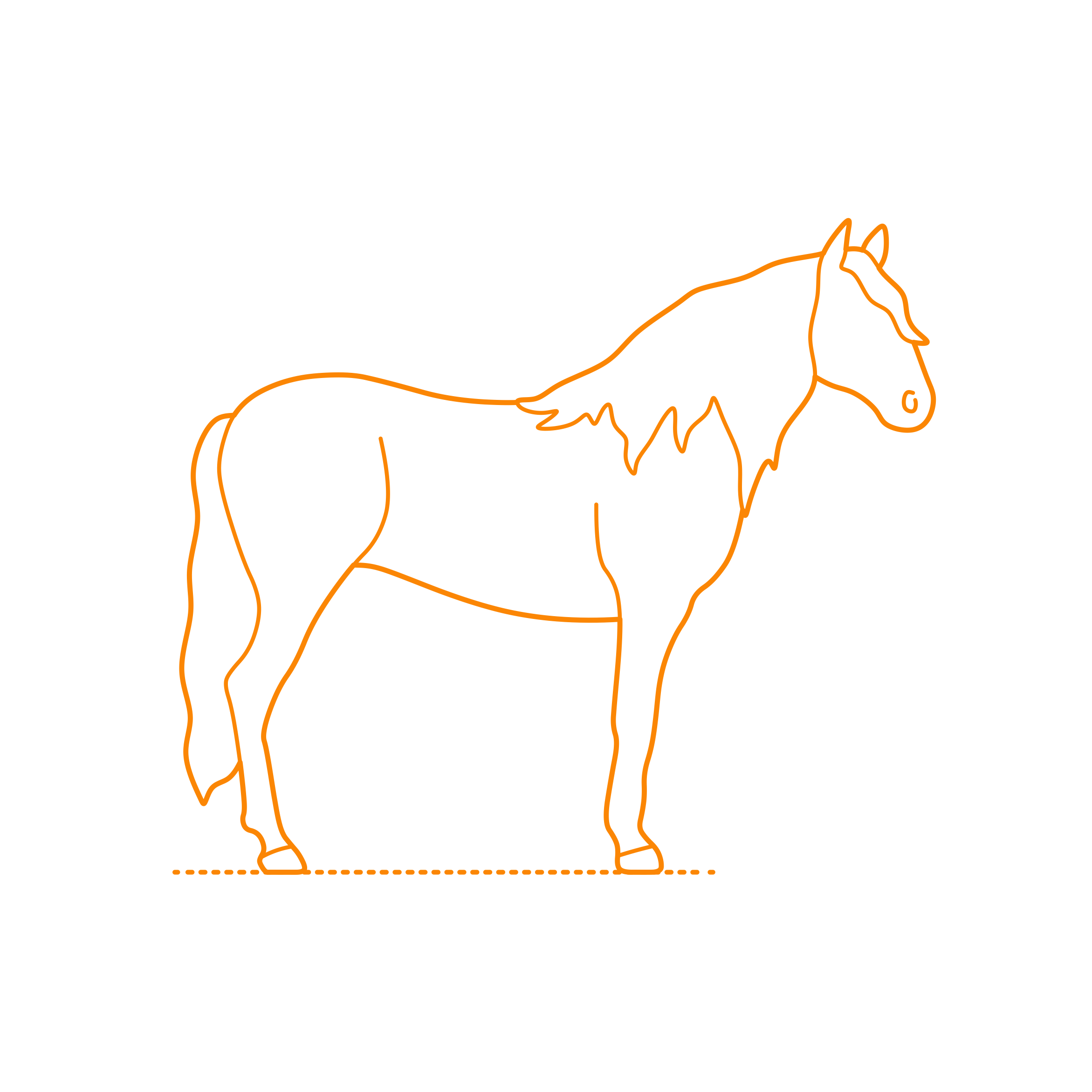 Animals Horses Andalusian Horse Sticker Svg Vector Free Vectors